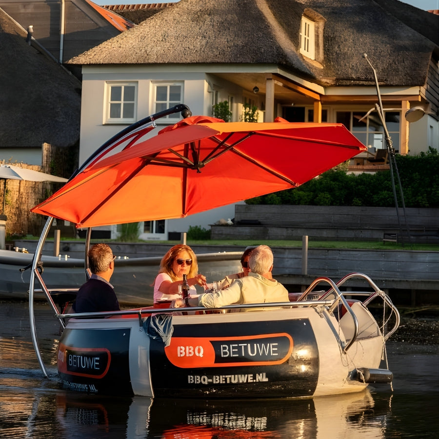 BBQ Donut Boot - De Gouden Ham (cadeautip uitje)