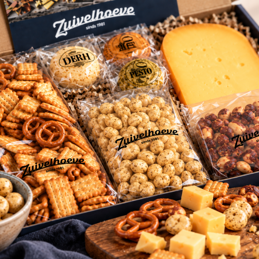 Luxe Brievenbus Borrelpakket - Zuivelhoeve
