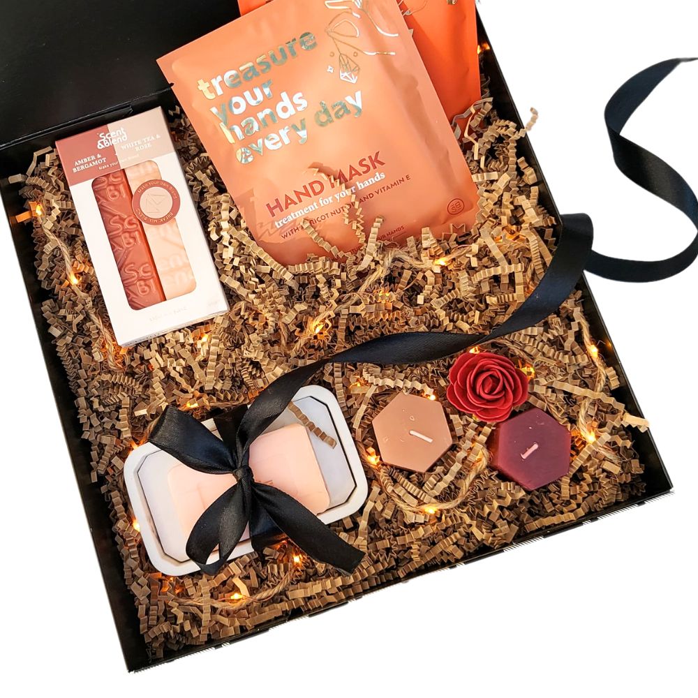 Stijlvolle gifset met verlichting - Selfcare Moment