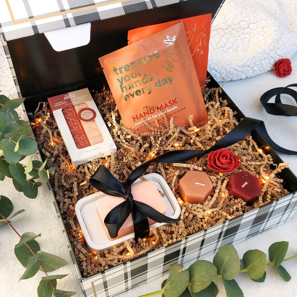 Stijlvolle gifset met verlichting - Selfcare Moment