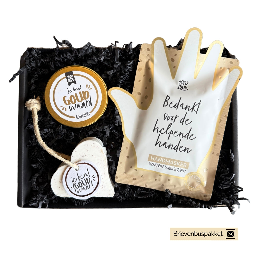 Brievenbuspakket jij bent goud waard