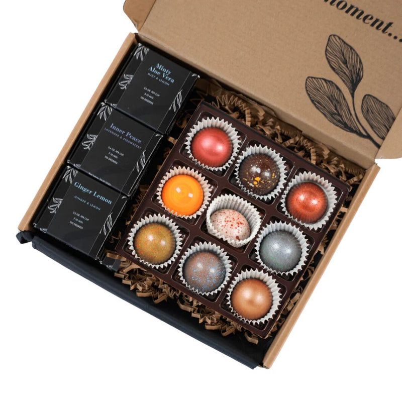 Zen Tea & Bonbon box Theepakket Cadeau