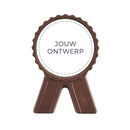 Chocolade figuur met eigen ontwerp