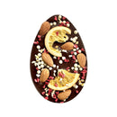 Luxe chocolade paasei met noten en fruit  - min. 25 stuks