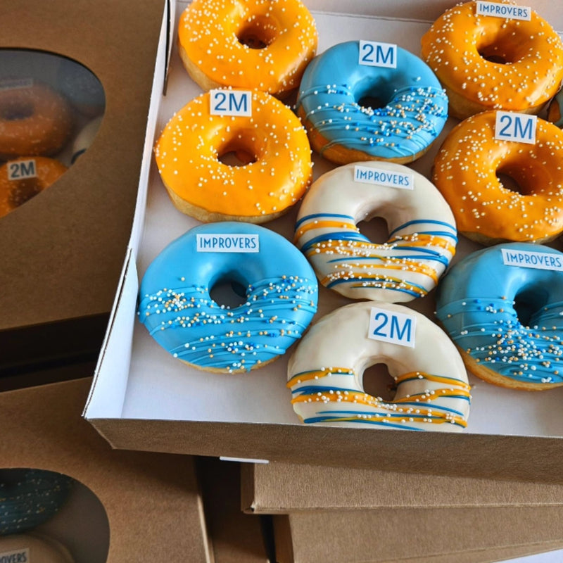 Gepersonaliseerde Donuts: met eigen logo