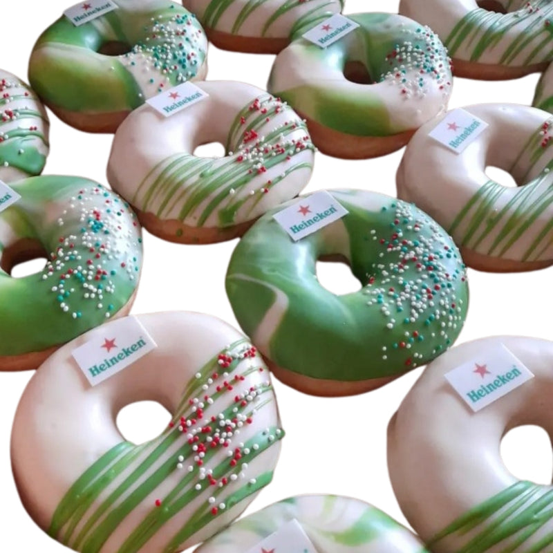 Gepersonaliseerde Donuts: met eigen logo