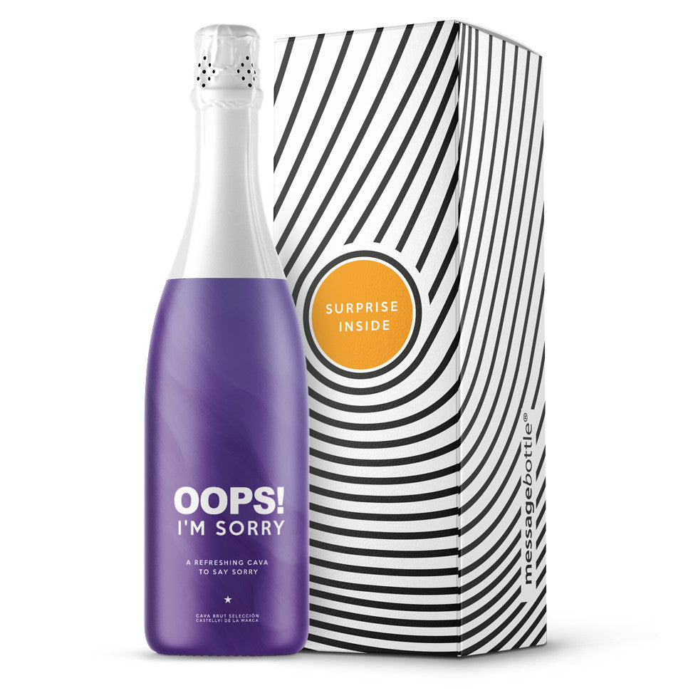 MessageBottle Cava Oops