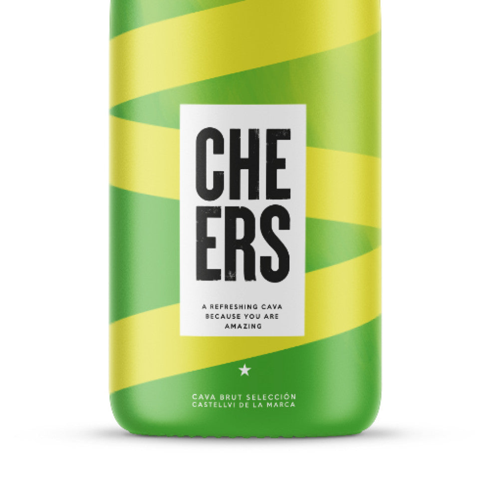 MessageBottle Cava Cheers