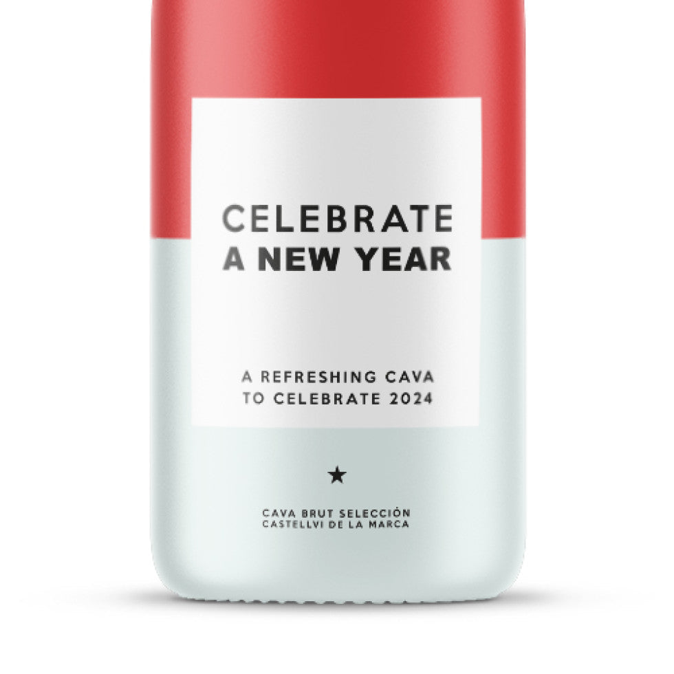 MessageBottle Cava Celebrate A New Year