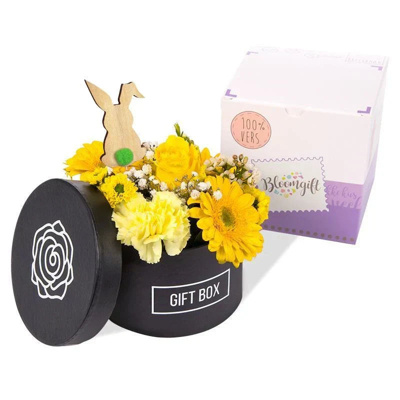 Geel bloementaartje Pasen