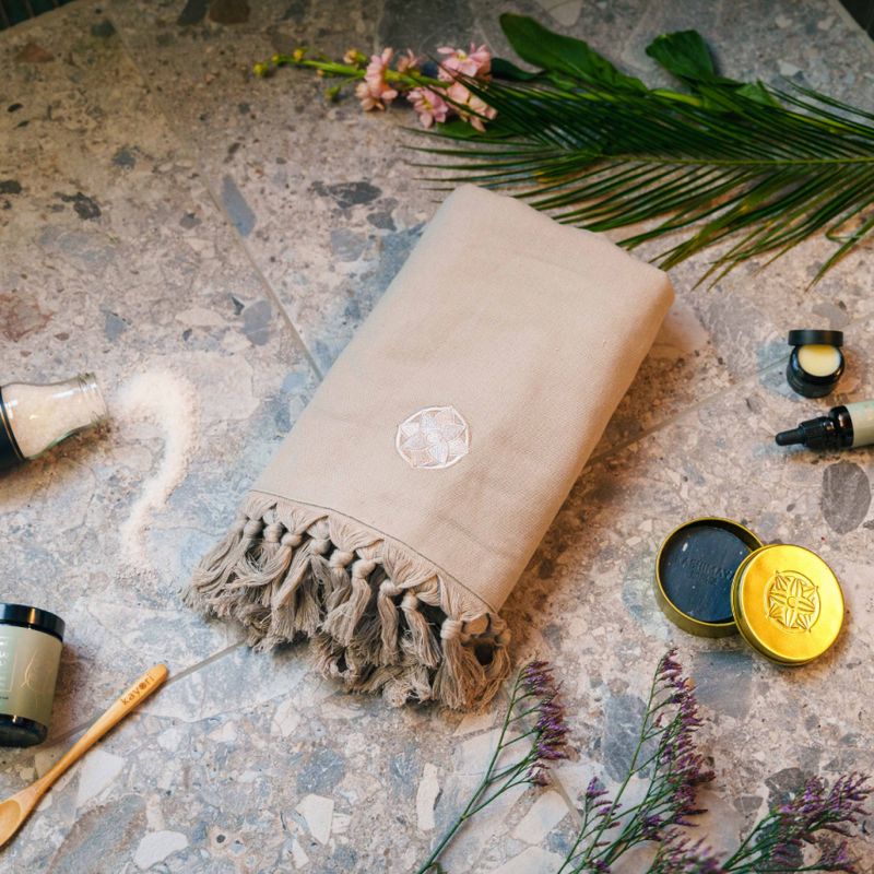 Kayori - Home Spa - Hammamdoek - 100x180