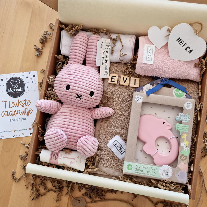 Kraamcadeau Box Meisje - Nijntje Roze Groot