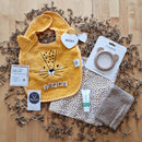 Kraamcadeau Box Neutraal - Luipaard Middel