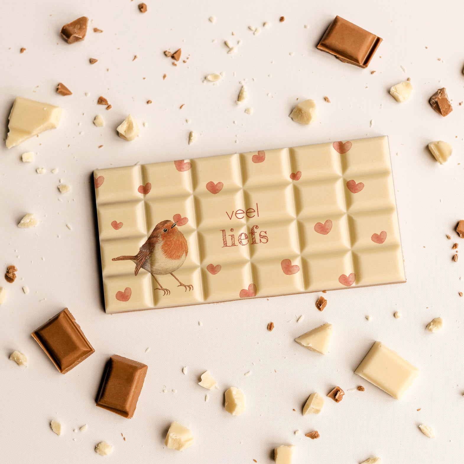 Het beste van de streek cadeaubox klein met koekjes, chocolade en smoothie