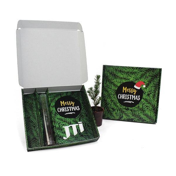 De vrolijke Den - Kerstboompje per post