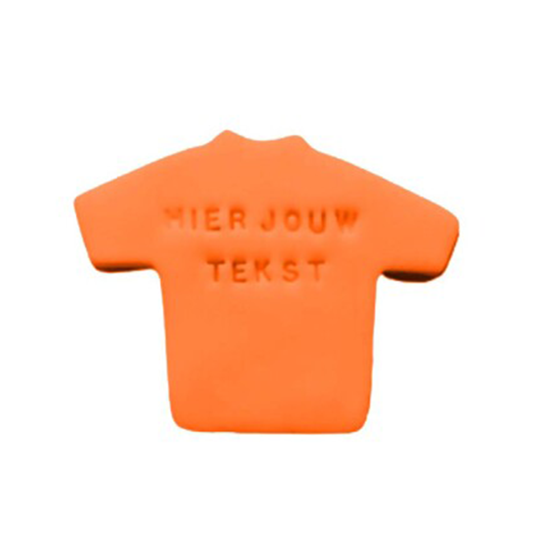 Chocoloco Voetbalshirt koekjes met je eigen naam en rugnummer!