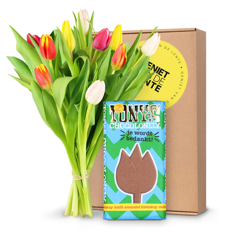 Gemengde Tulpen Tony's Je Wordt Bedankt