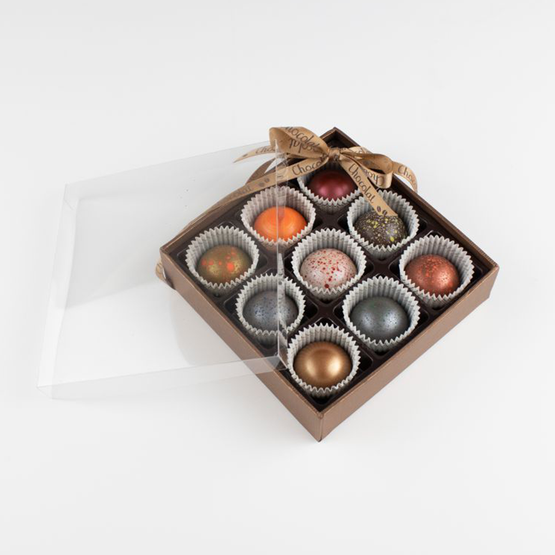 Geschenkdoos Classic | 4, 9 of 16 smaken bonbons - Verwenboxen