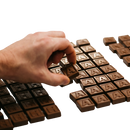 Chocotelegram 21 -  I love you melk/wit 200g