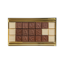 Chocotelegram 21 -  I love you melk/wit 200g