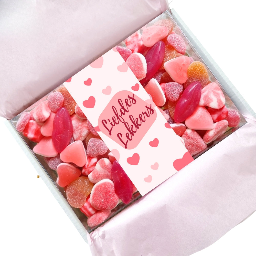 Liefdes Lekkers - snoep cadeau