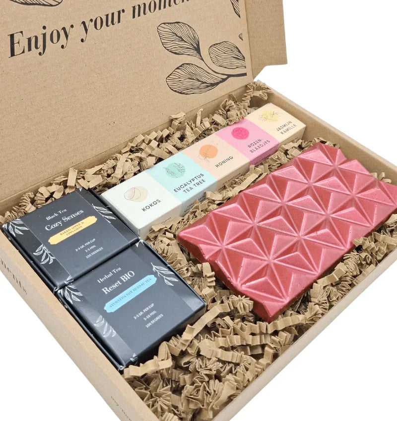 Verwenbox Zeep, Thee & Chocolade