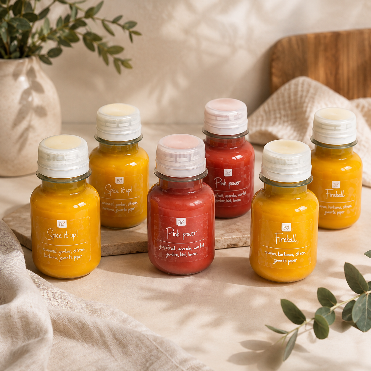 Shotjes Sixpack - Vitaminepakket