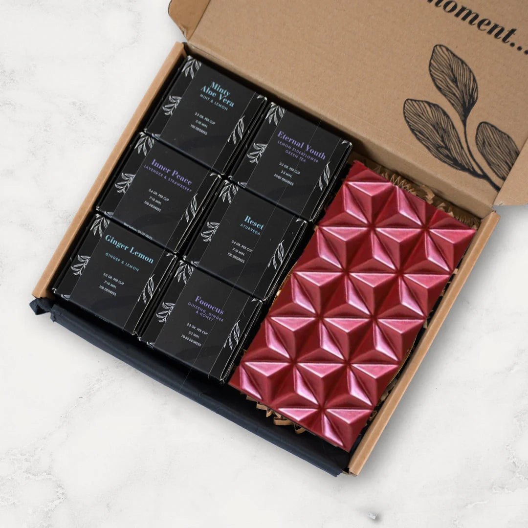 Theepakket brievenbus Zen Tea en Choco Box