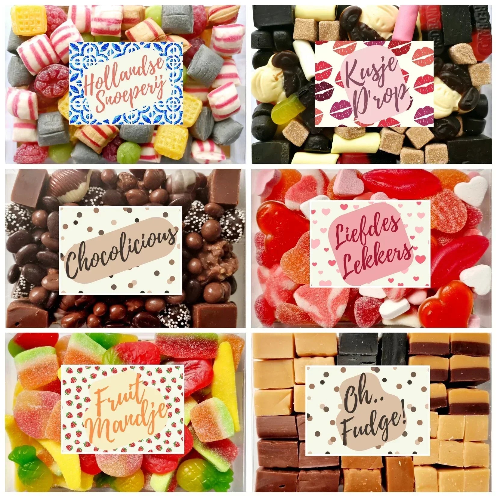 Snoepdoos Mix and Match - maxi