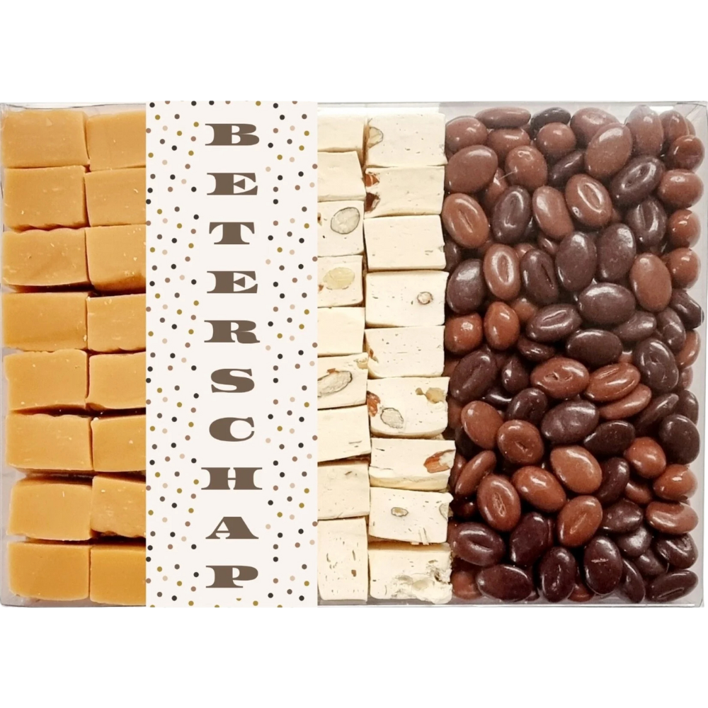 Beterschap Cadeaubox - Fudge Nougat & Chocolade