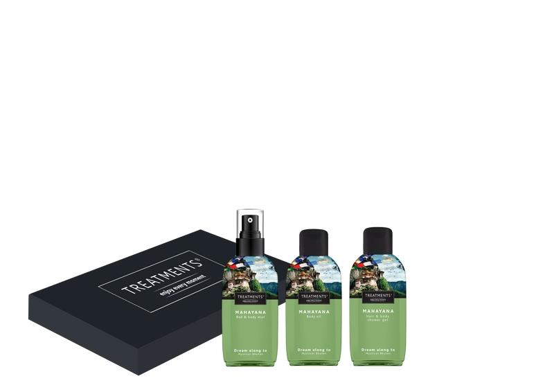Body & Fragrance Mailbox (Brievenbus Giftbox - 4 geuren) van Treatments